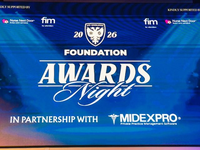 AFC Wimbledon FC Foundation Awards Night 2026